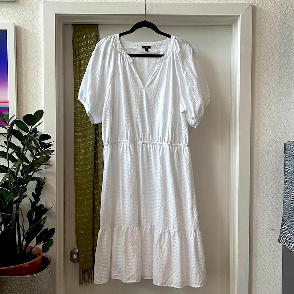 Ann Taylor Factory white dress